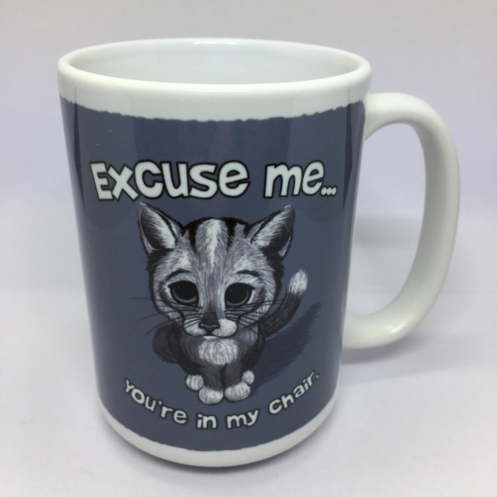 Earth Sun Moon Trading Company Cat Coffee Tea Mug